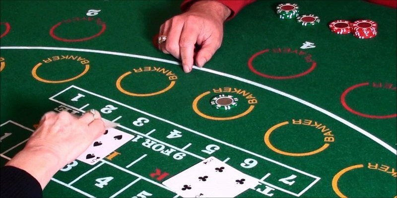 Các thế bài baccarat phổ biến thường xuất hiện trong một ván cược 